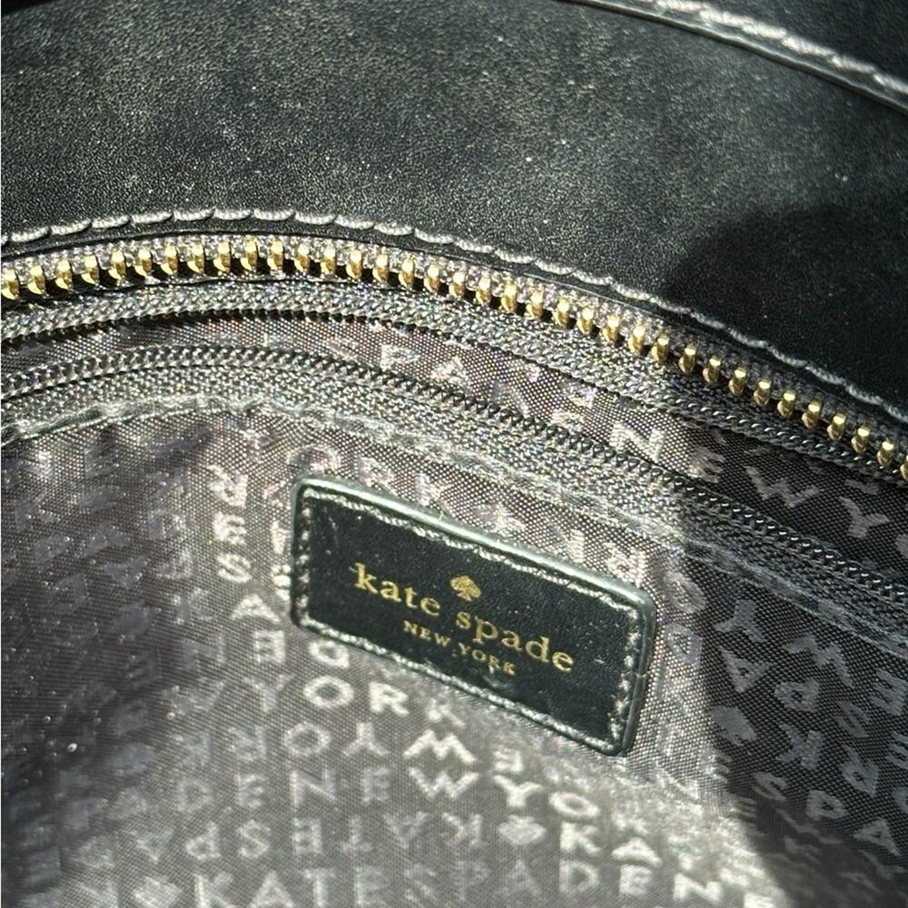 Kate Spade New York Black and White Checkered Tote - Picture 14 of 14